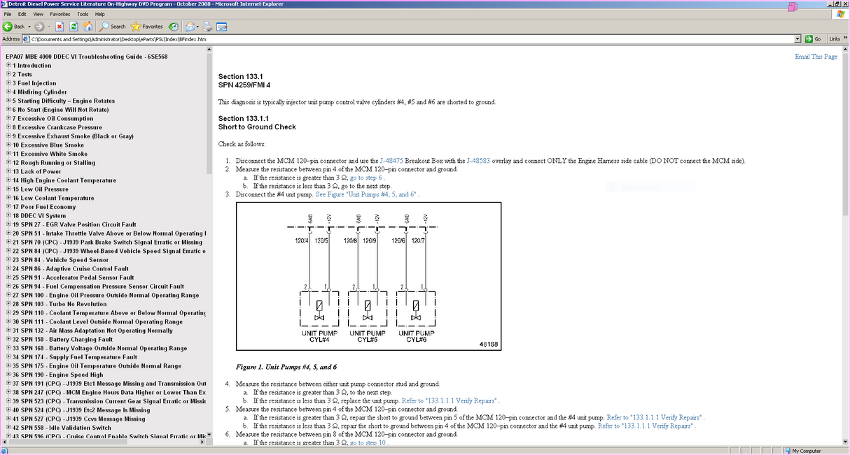 Detroit Diesel Power Service Literature On-Highway