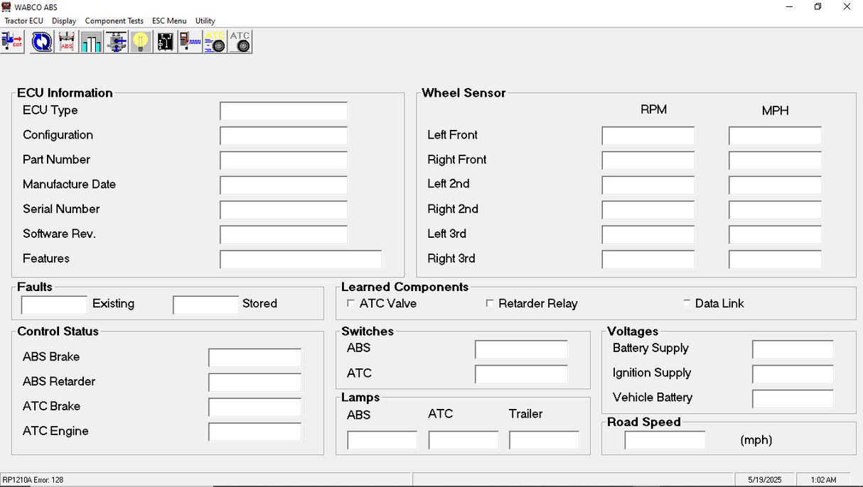 WABCO TOOLBOX 12.9 Diagnoctic
