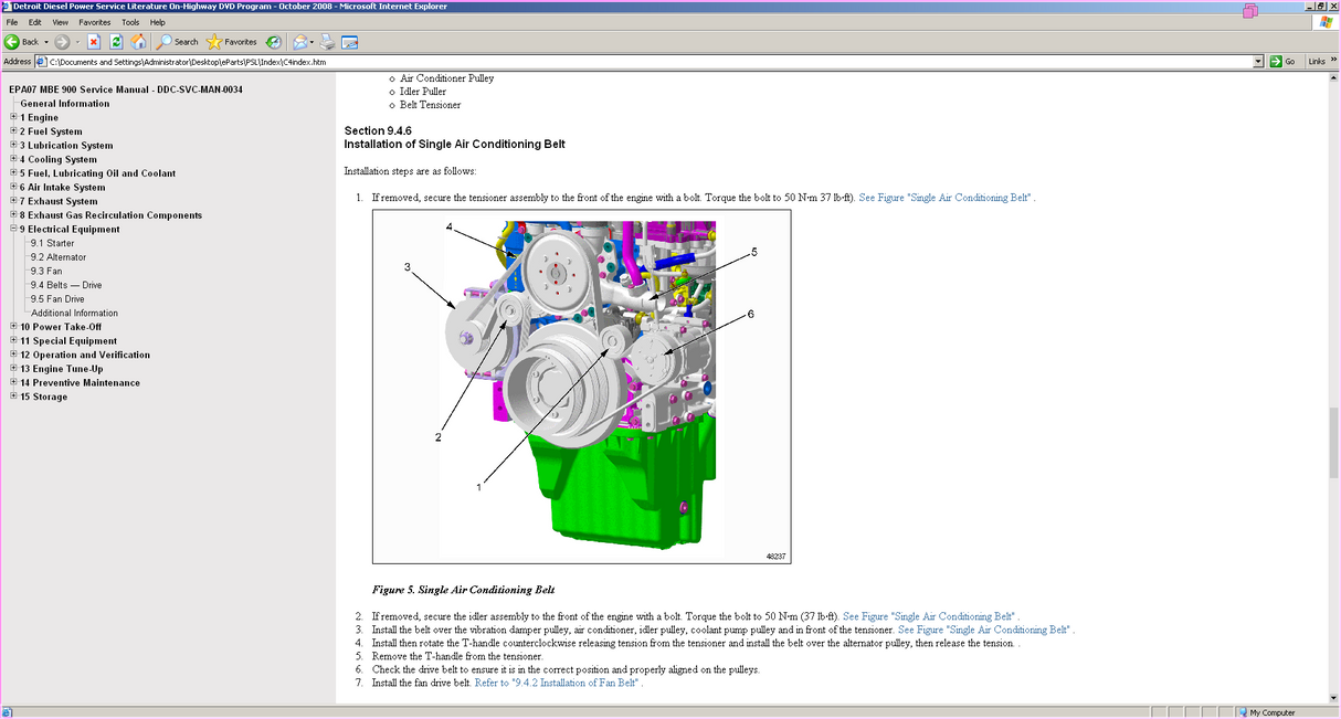 Detroit Diesel Power Service Literature On-Highway