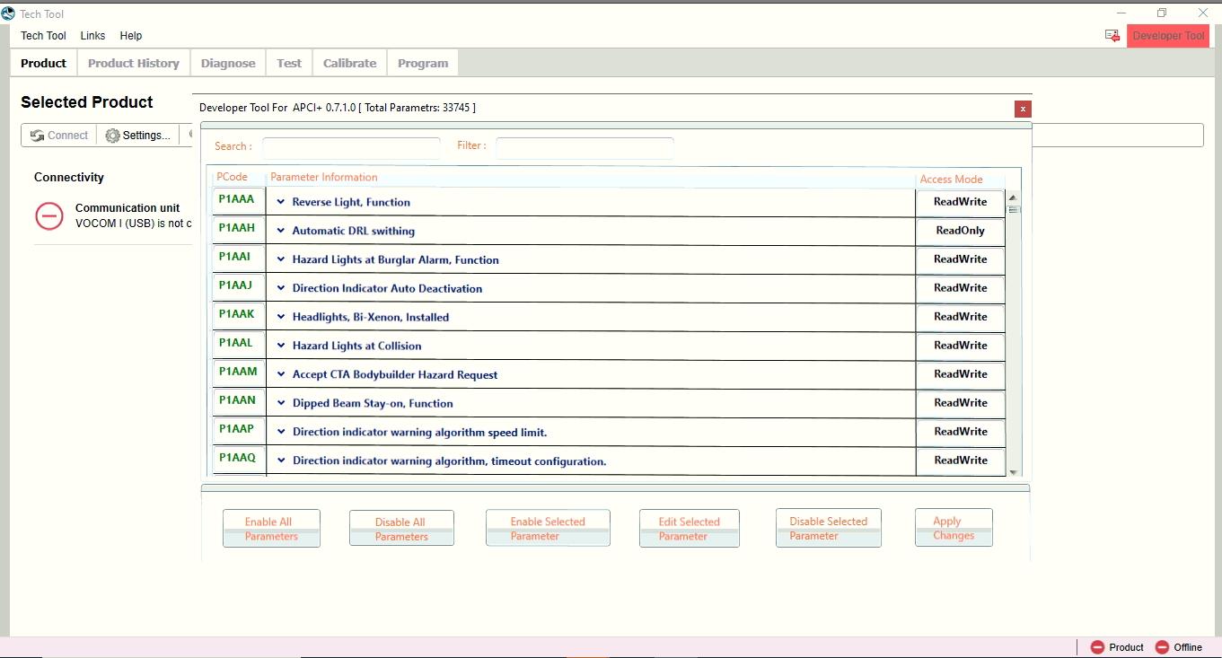 Volvo & Mack Premium Tech Tool 2.8.340 Development APCI Updated 2025 + Devtool Professional