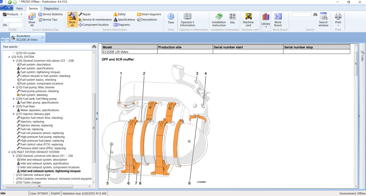 2026 NEW for Volvo PROSIS Offline Parts Catalog and Repair Manuals Construction Equipment
