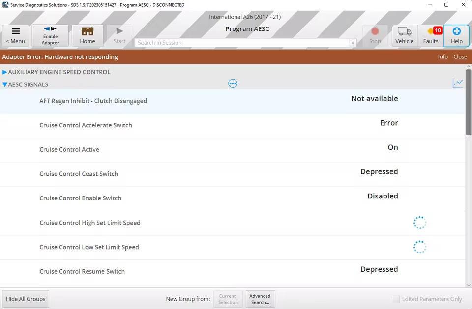 Navistar SDS 2025 — International Diagnostic Software (2017+)