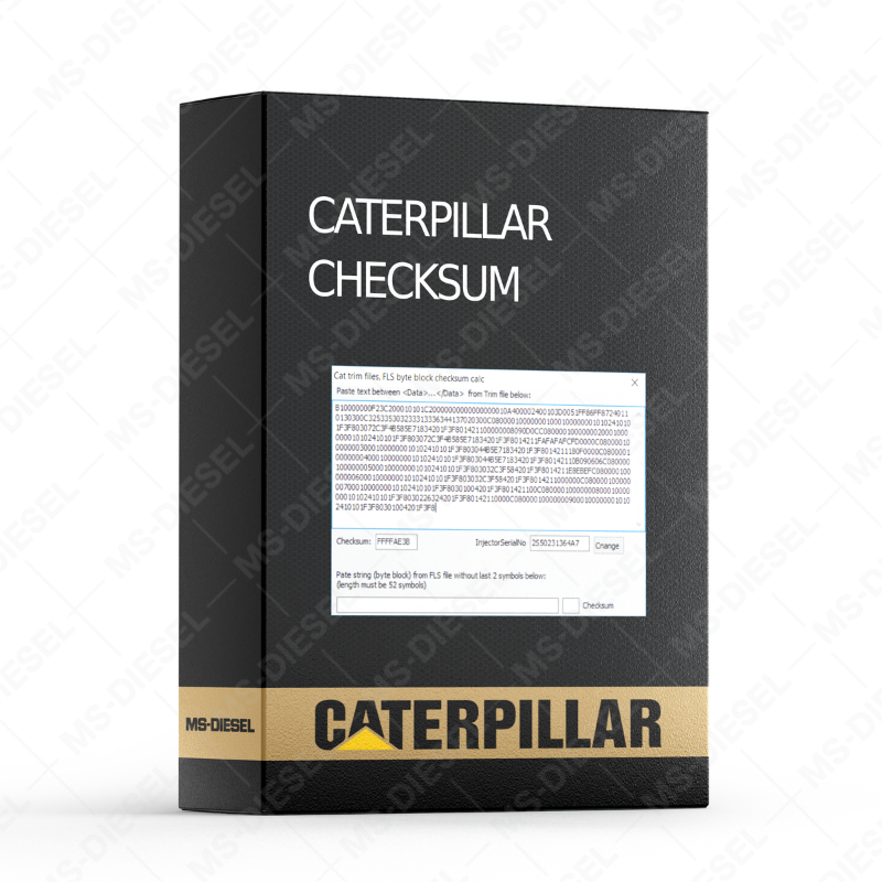 CATERPILLAR CHECKSUM CALCULATOR
