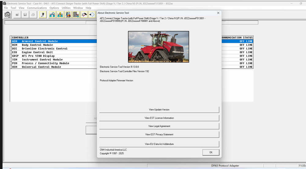 CNH EST 9.14 Engineering Level + EASY + DATAR + CONTROLLER FILES