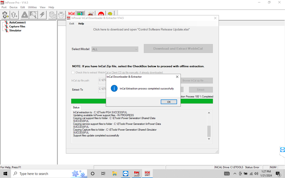 Cummins InPower Pro V14.5 + Latest PGA (Calibration Files 2025)