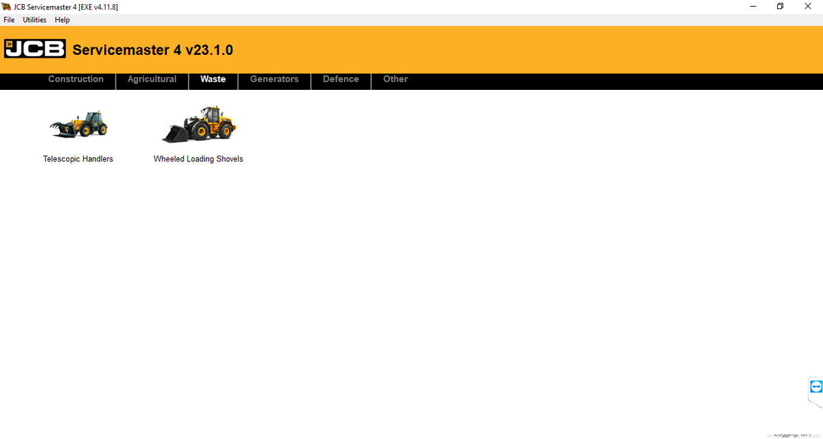 JCB ServiceMaster + SECURITY UNLOCK KG β software interface screenshot 6