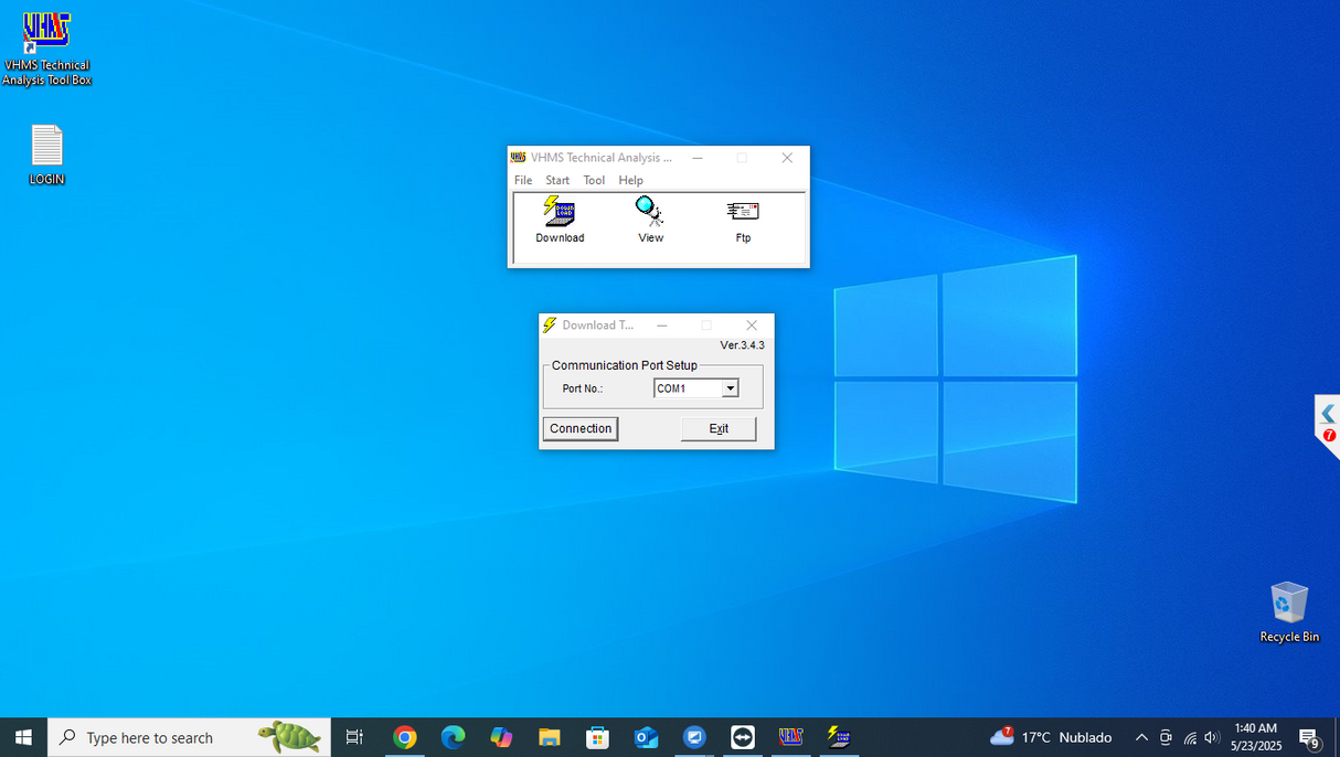 Komatsu VHMS Technical Analysis Tool Box 3.05