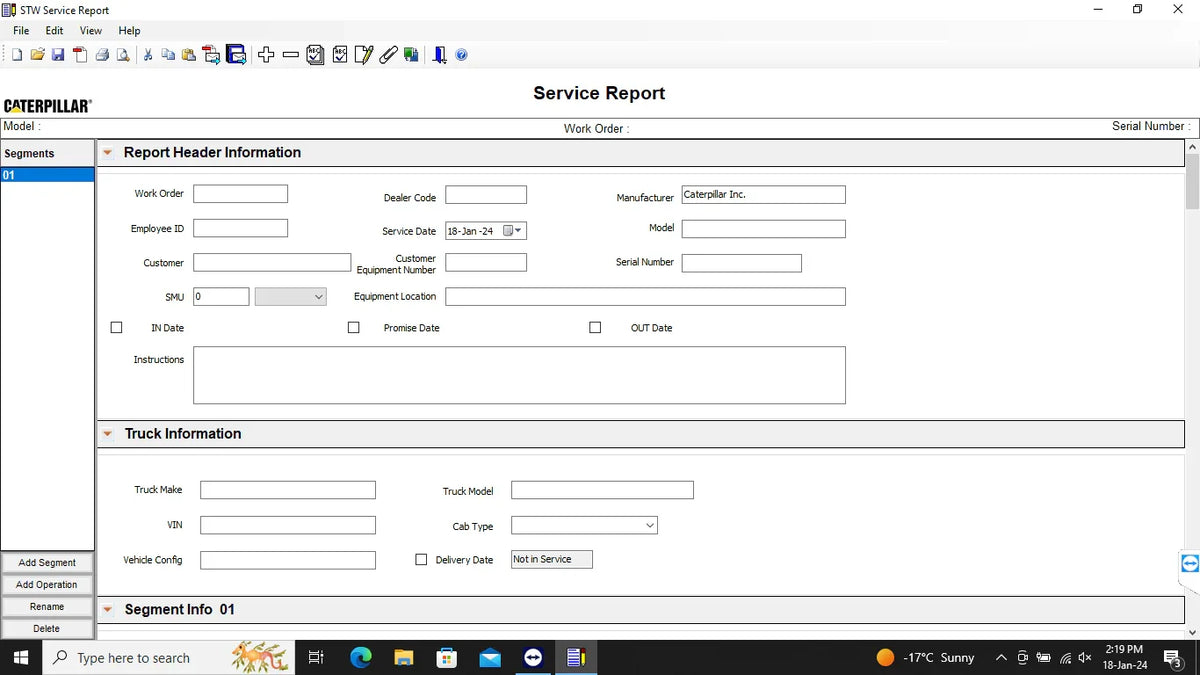 CAT SIS 2021 Offline — software interface screenshot 6