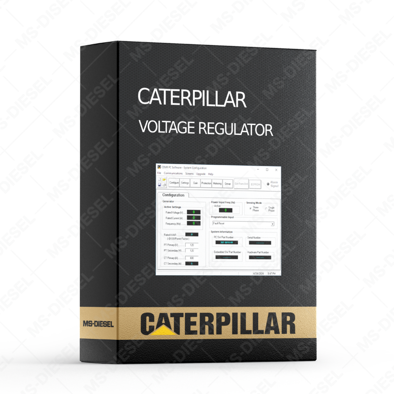 Caterpillar Digital Voltage Regulator (CDVR)