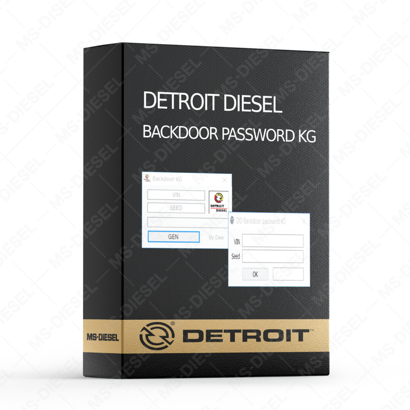 Detroit Diesel Backdoor Password Generator