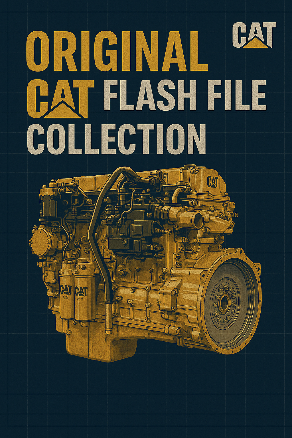 Original Caterpillar Flash Files (40 GB on 7 DVD) 12.2021