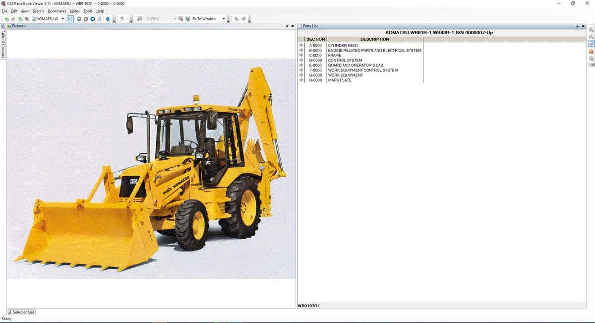 KOMATSU SPARE PARTS CATALOG 05.2022 — product image 2