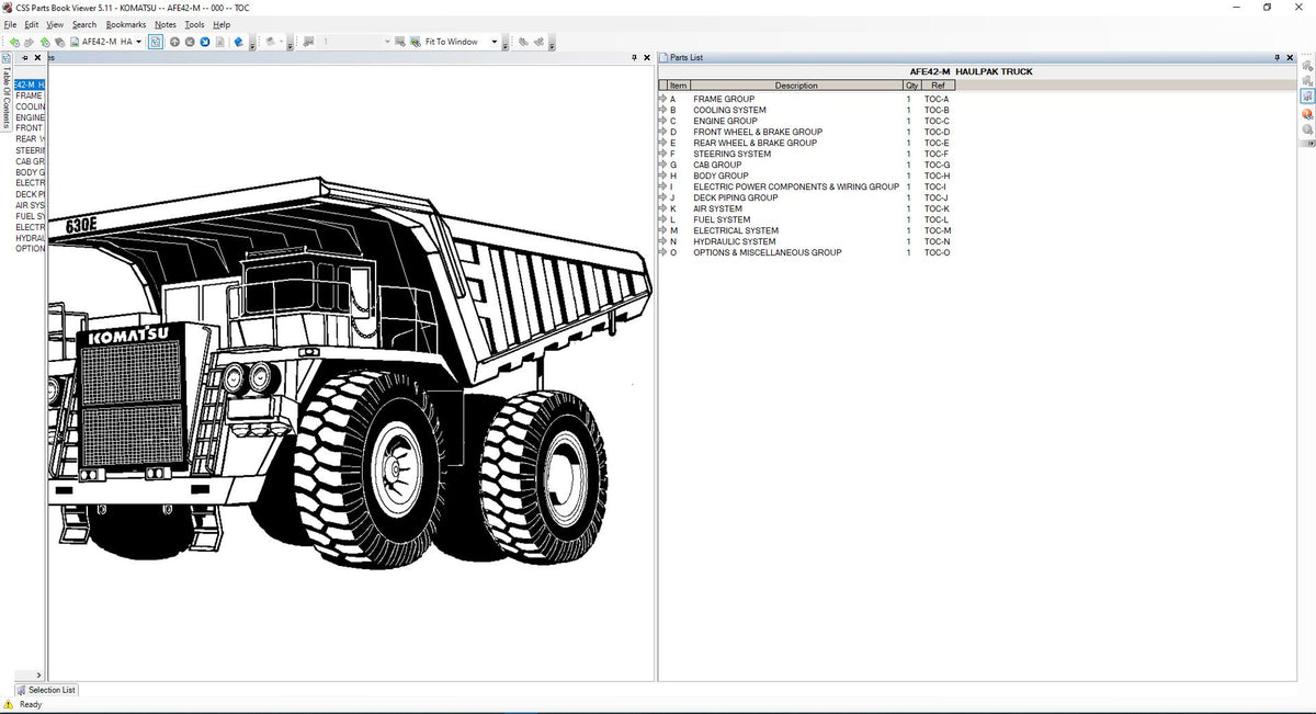 KOMATSU SPARE PARTS CATALOG 05.2022 — product image 6