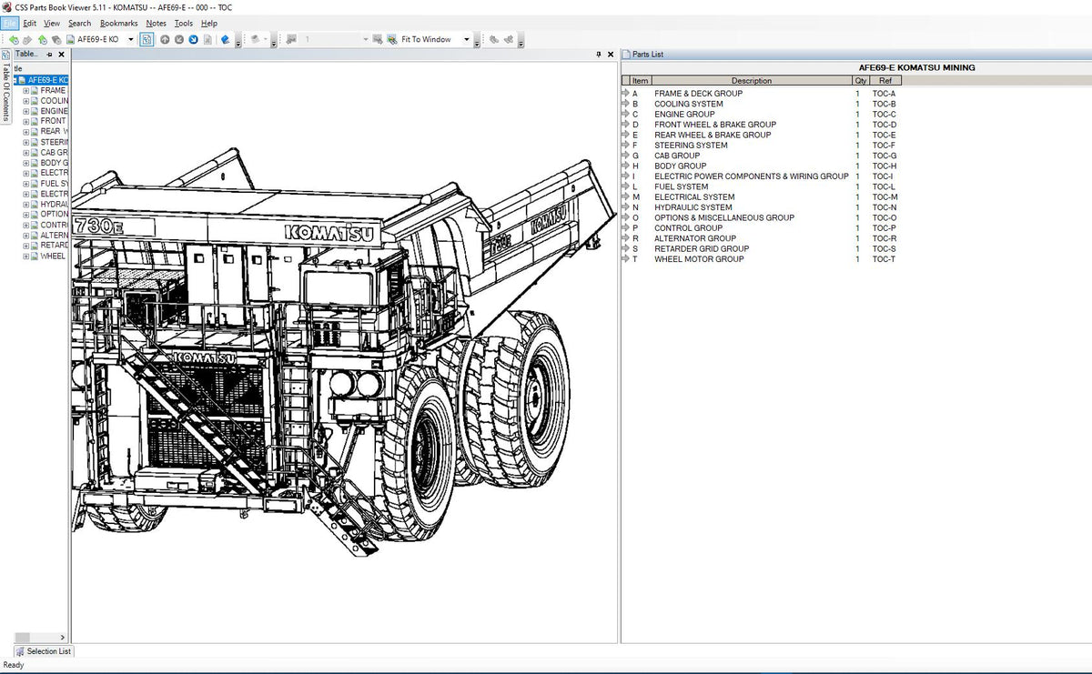 KOMATSU SPARE PARTS CATALOG 05.2022 — product image 9