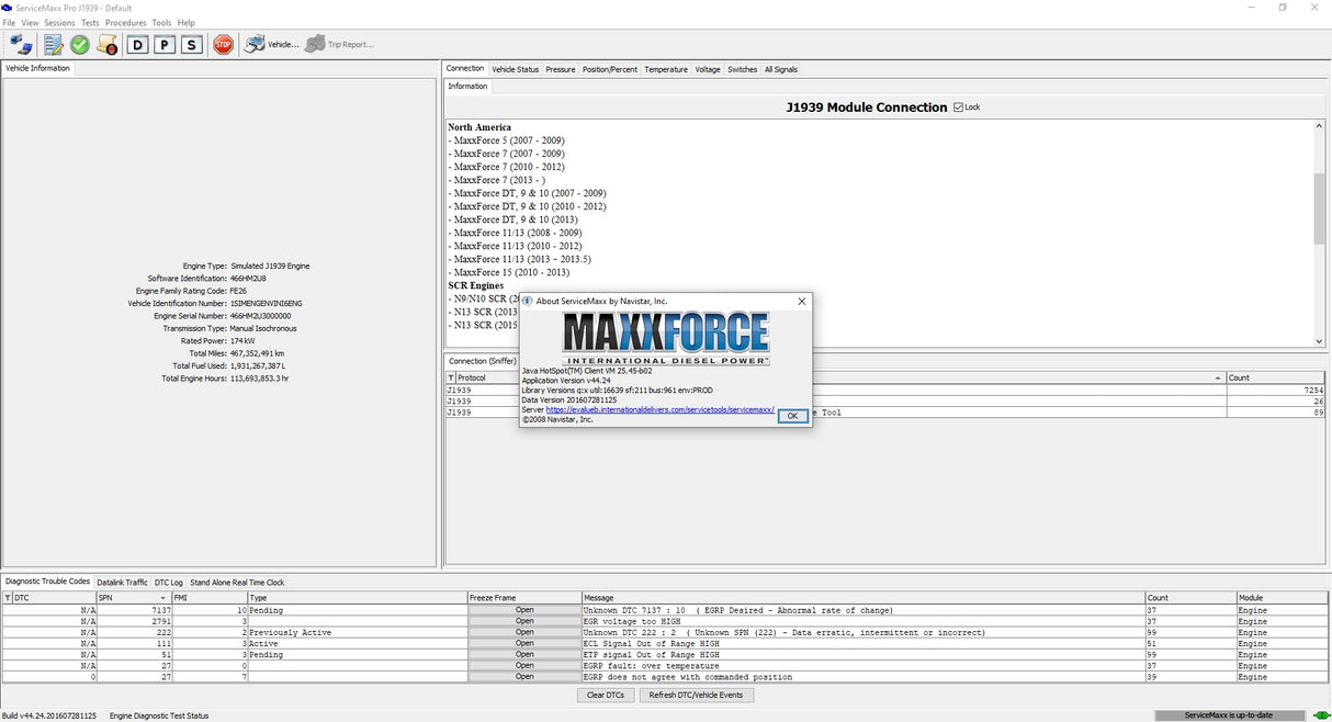 Servicemaxx Pro J1939 v44.24 + J1708 - MWM Engine Diagnostic Tool