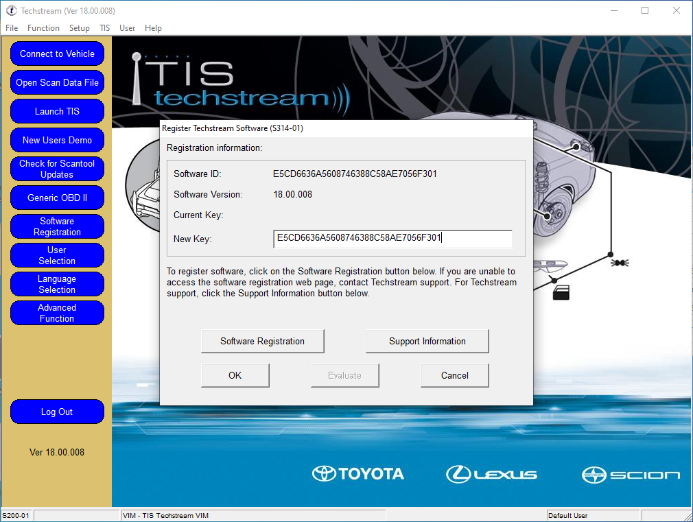 Toyota Techstream V18 (02.2023) 4000 Days Activation