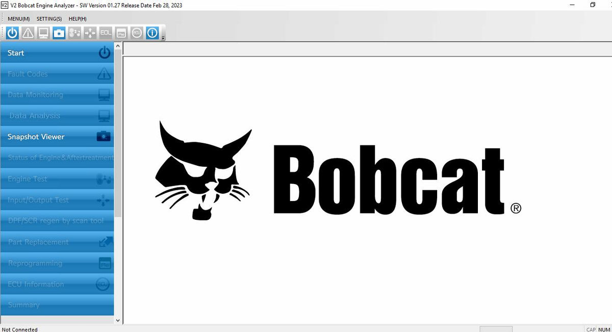 V2 Bobcat Engine Service Analyzer — product image 2