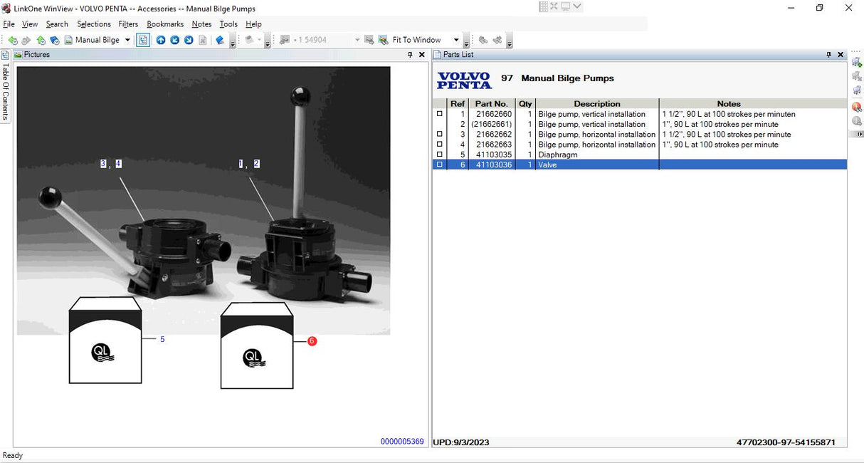 Volvo Penta 2025 Offline EPC Electronic Parts Catalog
