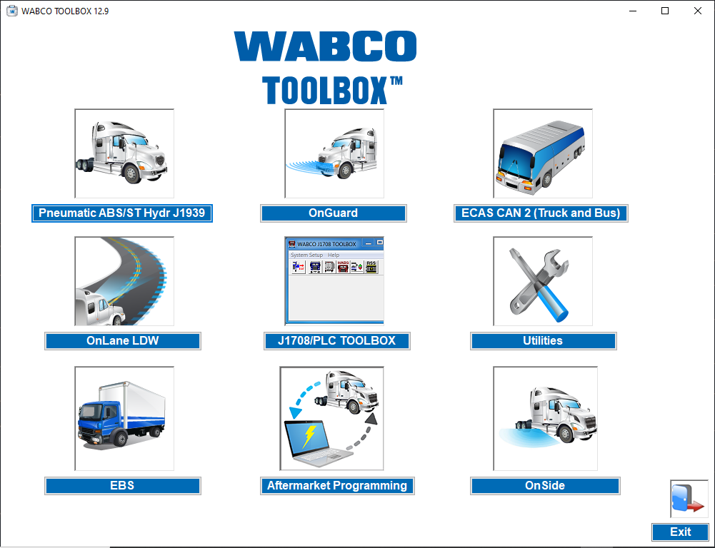 WABCO TOOLBOX 12.9 Diagnoctic