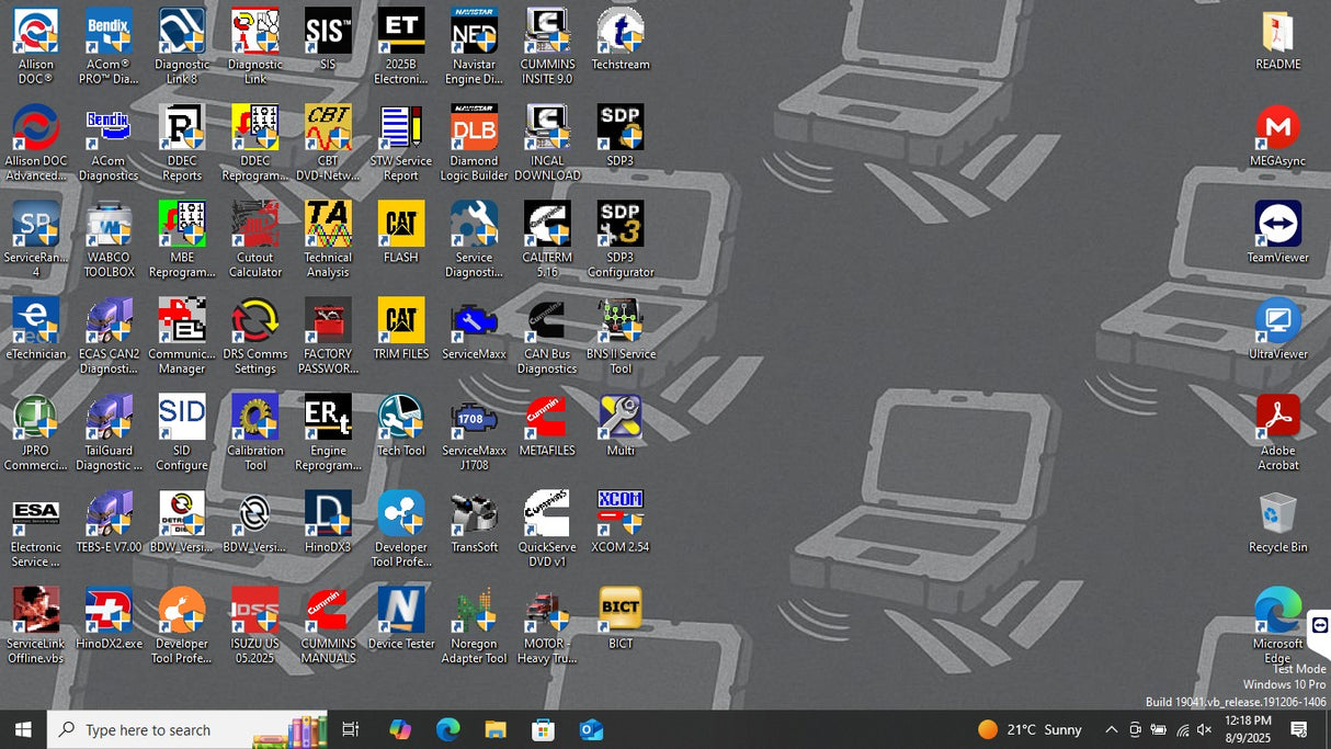 ALL On-Highway Software Diagnostic Bundle