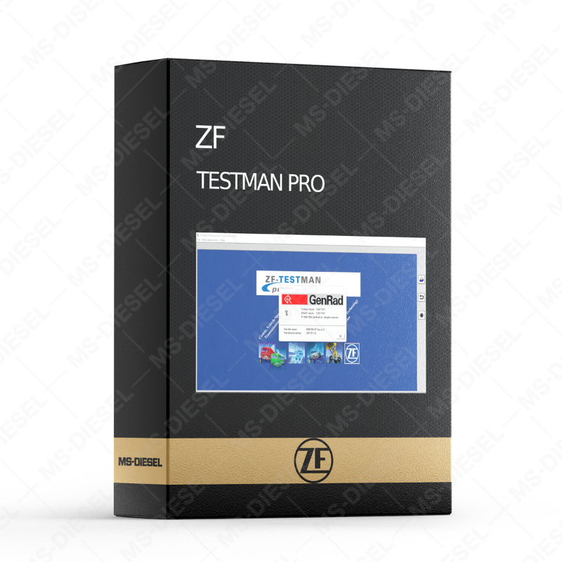 ZF Testman Pro 10.5 (2022) — ZF Transmission Diagnostic Software