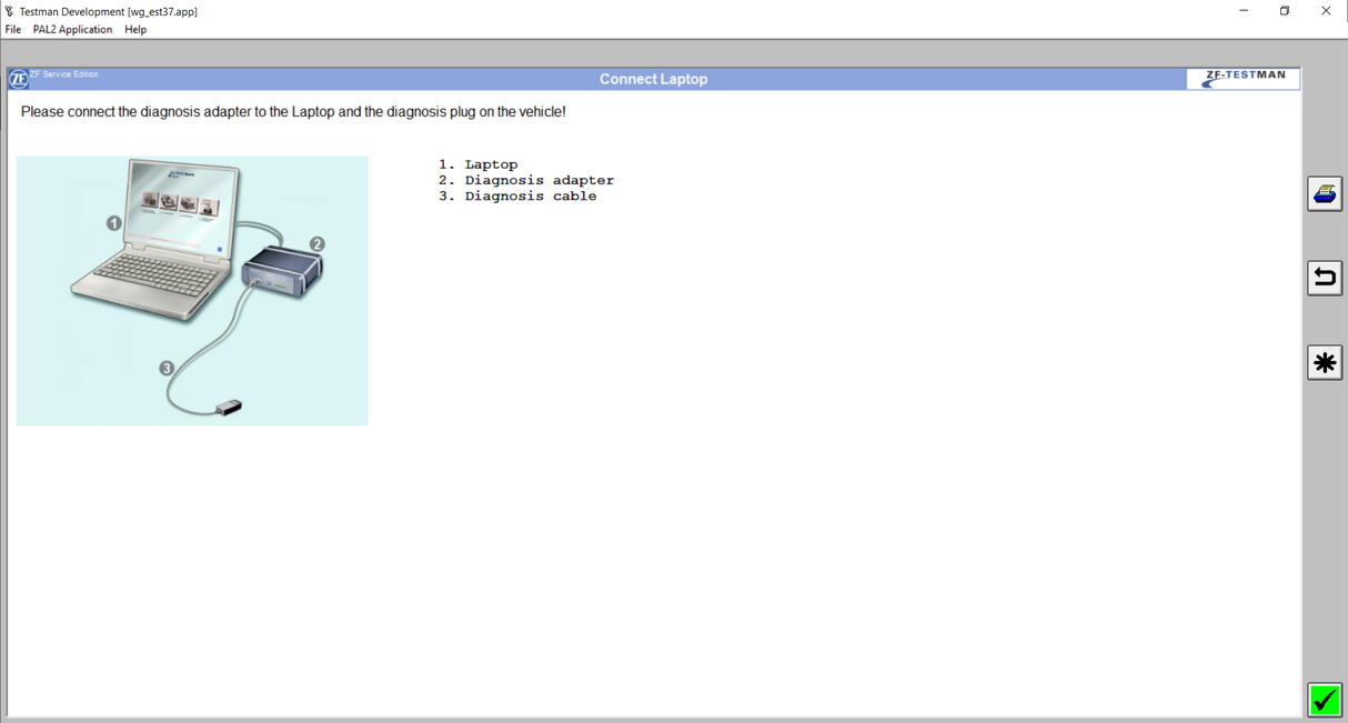 ZF Testman Pro 10.5 (2022) — ZF Transmission Diagnostic Software