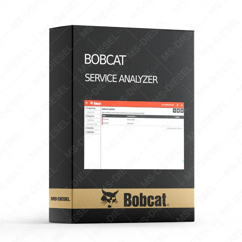 Bobcat Service Analyzer 92.15 — software overview