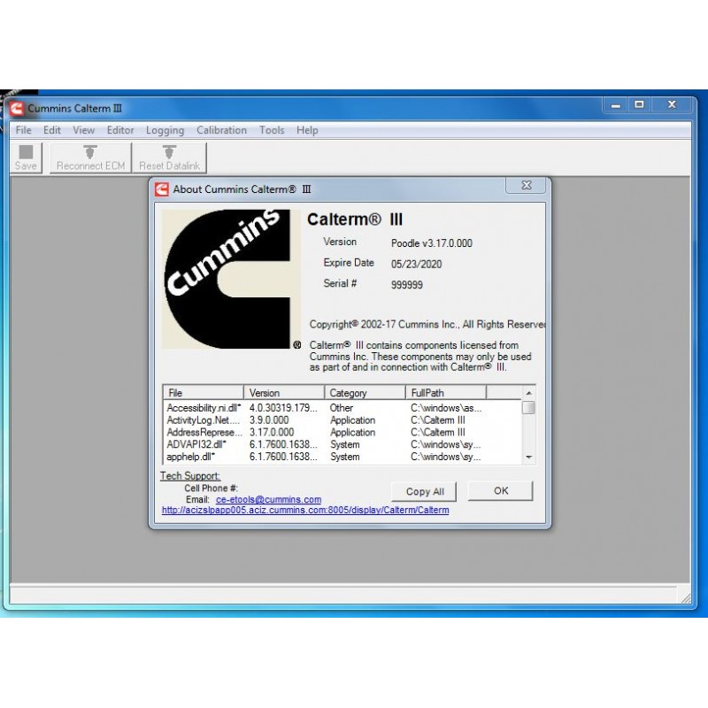 CUMMINS CALTERM III PRO 3.17 ENGINEERING / + Latest Products