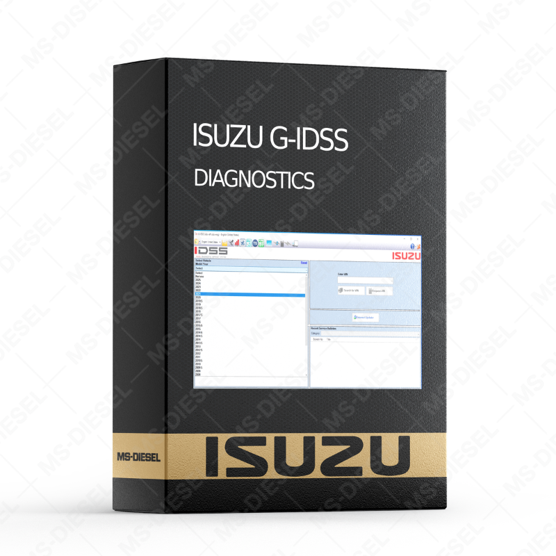 ISUZU G-IDSS 2025 - Global Diagnostic Software