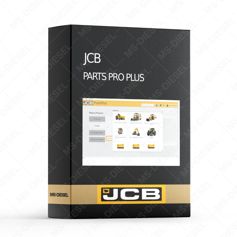 JCB PARTS PRO PLUS 2017 2DVD