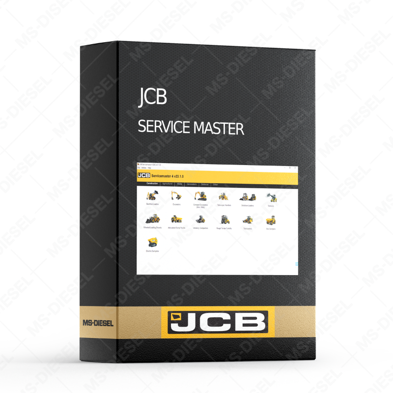 JCB ServiceMaster + SECURITY UNLOCK KG β software overview