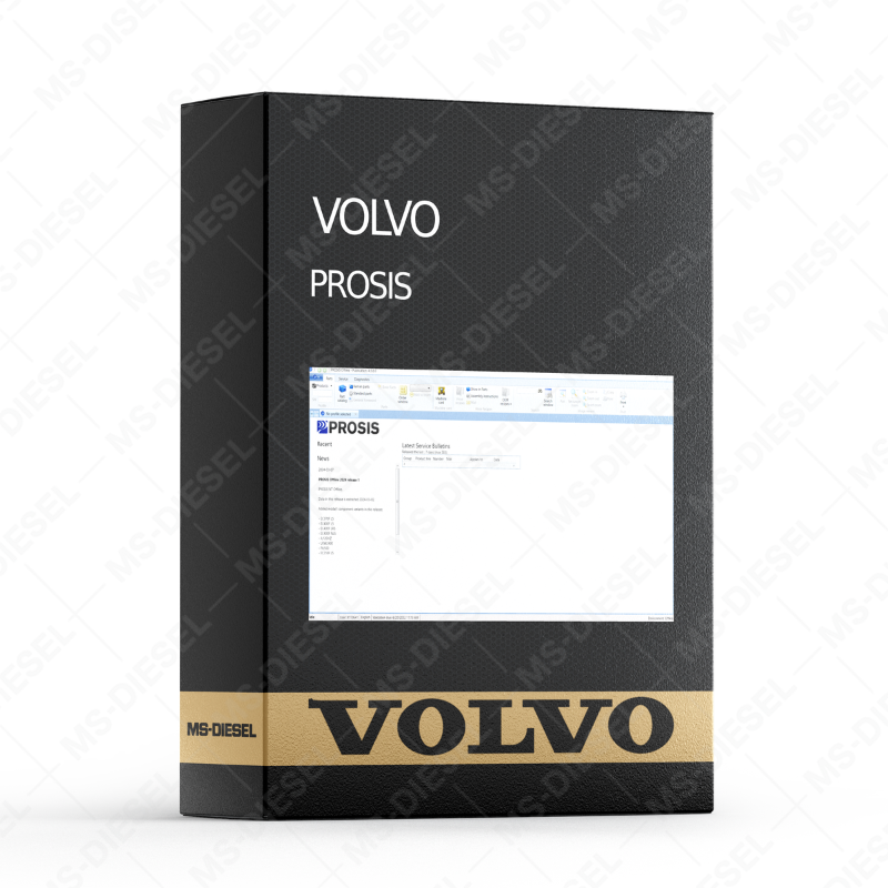 2025 NEW for Volvo PROSIS Offline Parts Catalog and Repair Manuals Construction Equipment