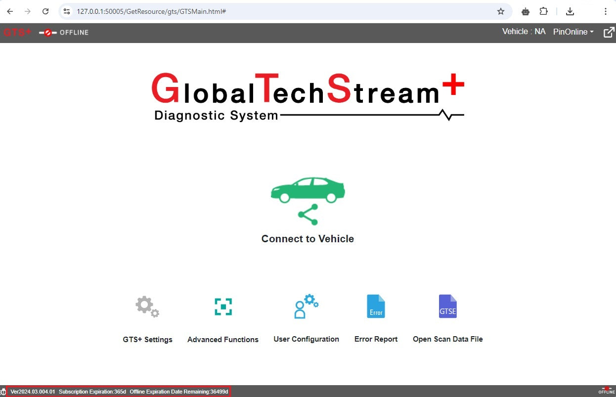 Toyota Global TechStream Plus GTS+ versus Techstream diagnostic software
