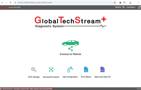 Toyota Global TechStream Plus GTS+ versus Techstream diagnostic software