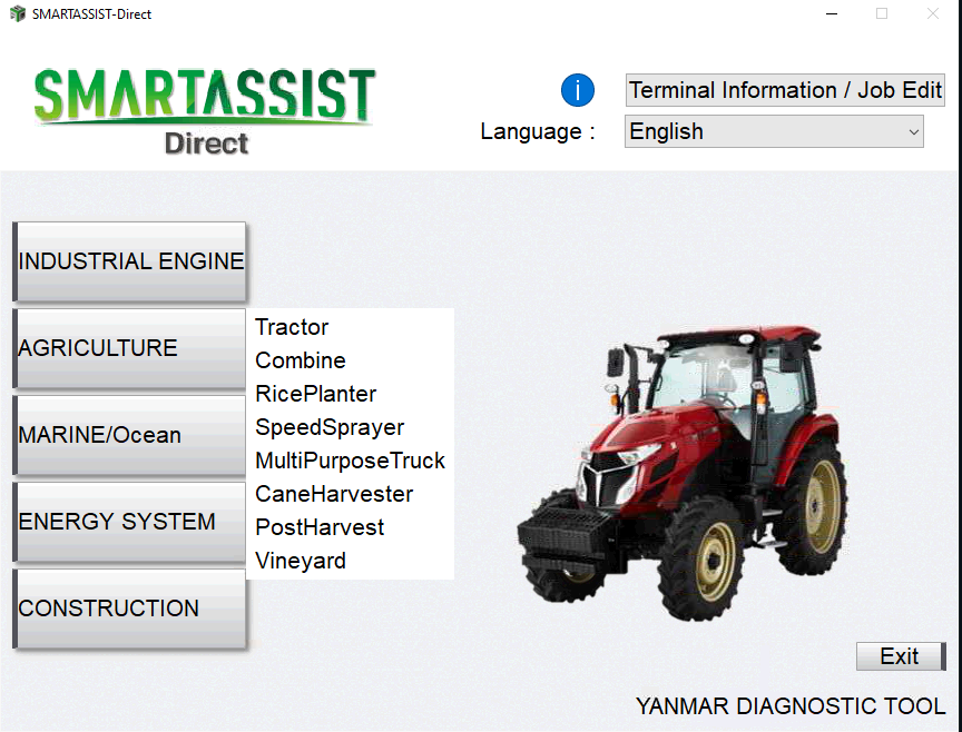 YANMAR SMART ASSIST DIAGNOSTIC TOOL