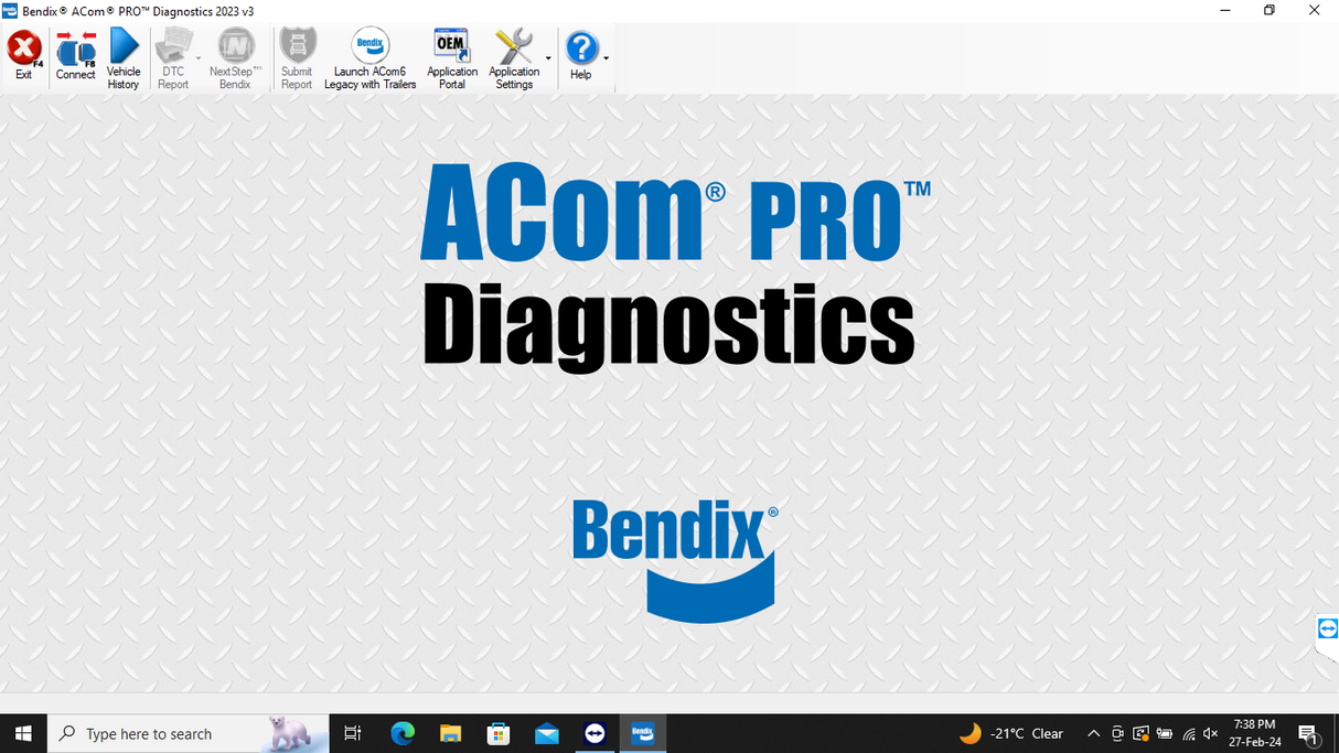 Bendix ACom Diagnostics Pro 2024v2