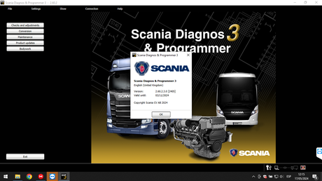 Scania SDP3 Diagnos & Programmer 3 [2.61.3] 2024