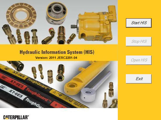 Caterpillar Hydraulic Information System (HIS) 2011