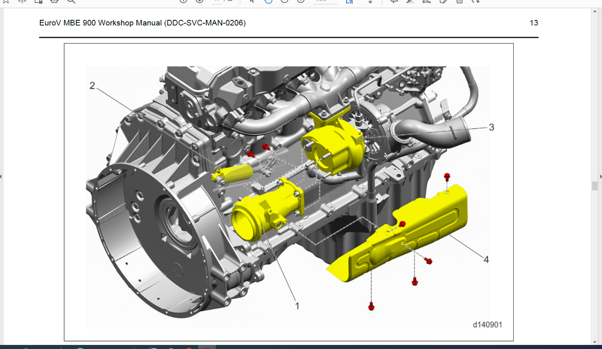 Detroit Diesel Manuals 16 GB PDF DVD