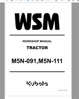 KUBOTA AGRICULTURAL MACHINE WORKSHOP MANUAL 46.7 GB