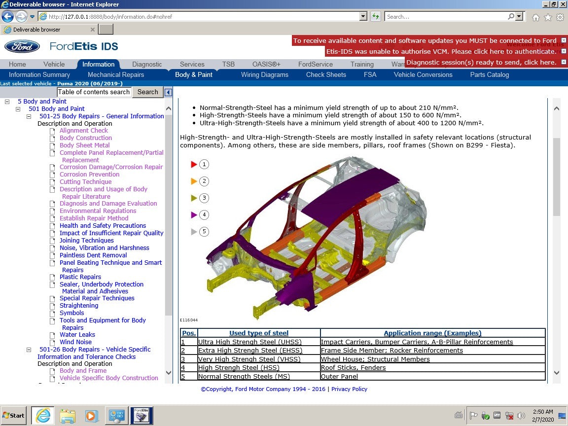 FORD ETIS IDS REPAIR MANUALS