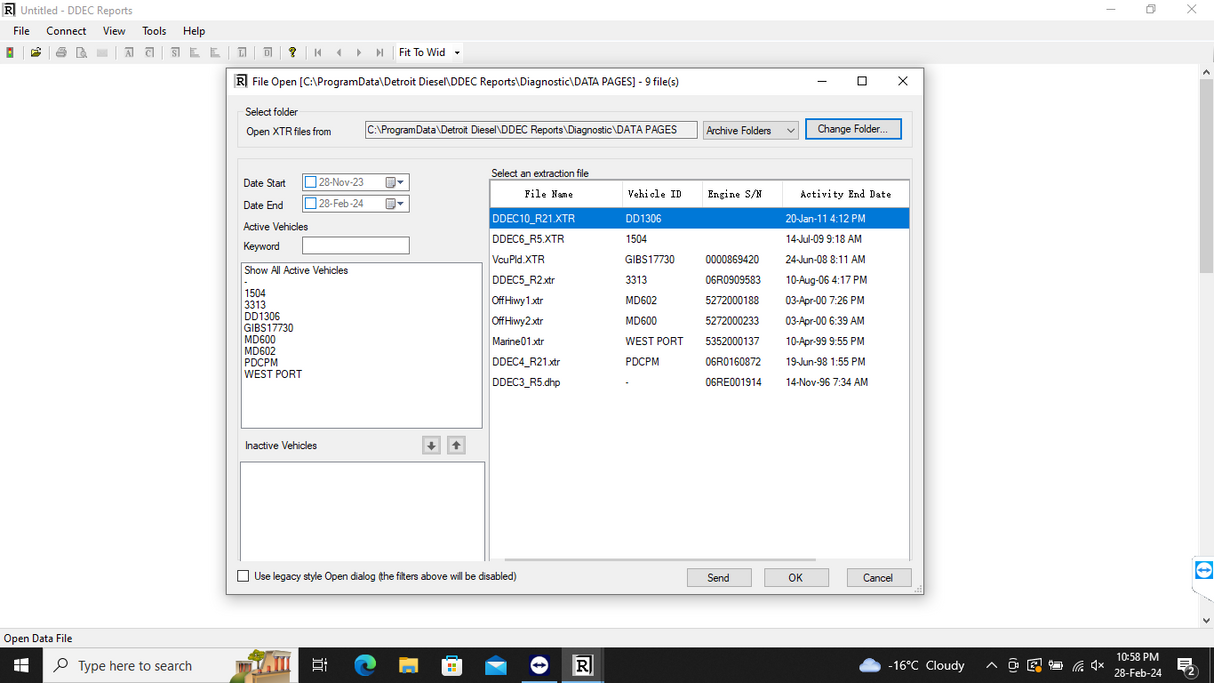 Detroit Diesel DDEC Reports v9.01