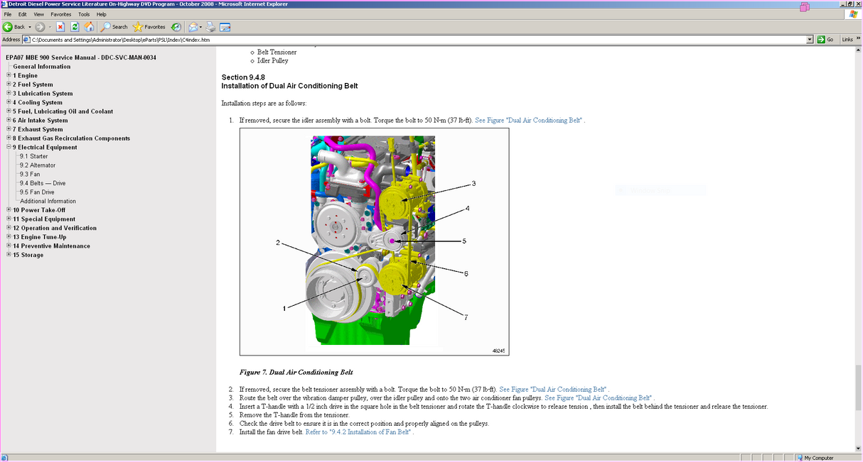 Detroit Diesel Power Service Literature Off-Highway