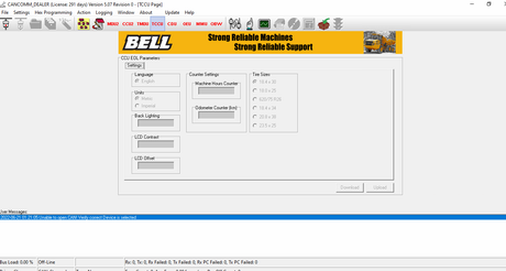 BELL CANCOMM 5.07 [DIAGNOSTIC SOFTWARE]