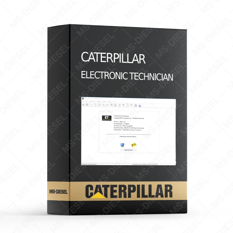 CATERPILLAR ET2025C FULL SERVICE DEALER + FACTORY PASSWORD