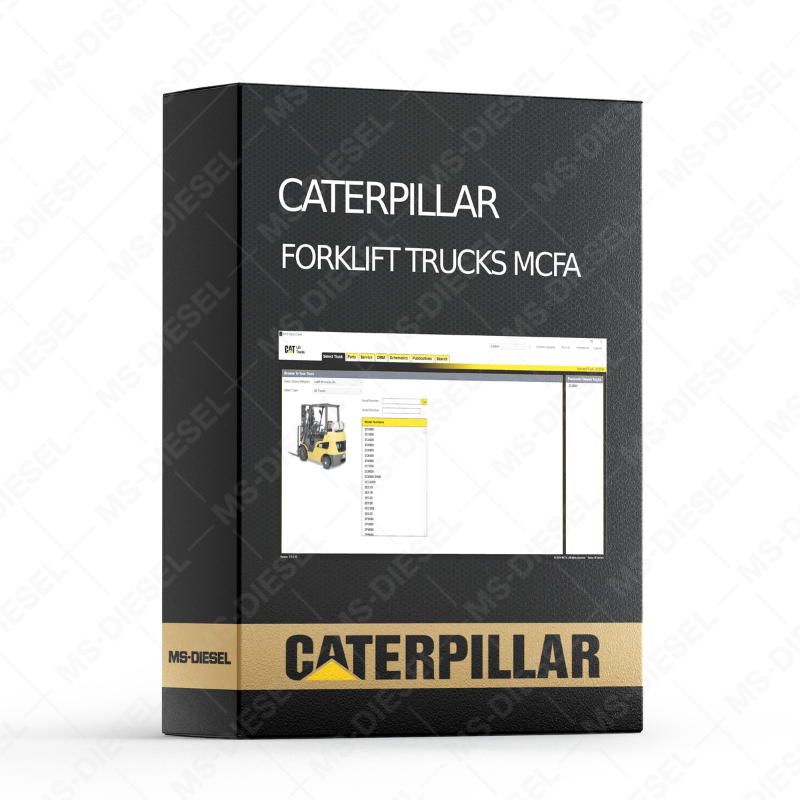 CAT Forklift Trucks MCFA 2021.04