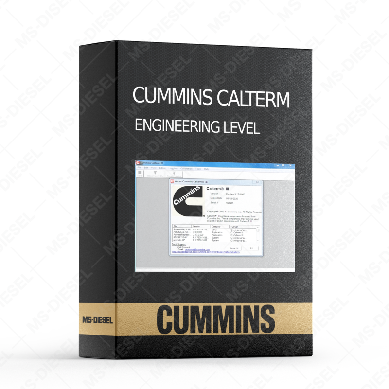 CUMMINS CALTERM III PRO 3.17  ENGINEERING / + Latest Products