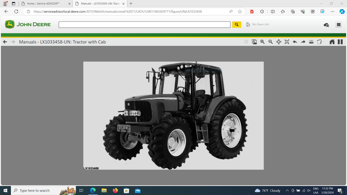 John Deere SA 5.3.225 [ Database Agriculture Construction Forestry] 05.2023 + DTAC Solutions