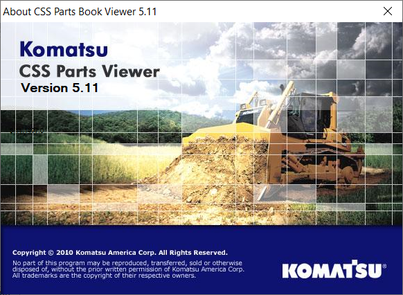 Komatsu CSS EPC Mining Bulldozers 05.2022 Spare Parts Catalog