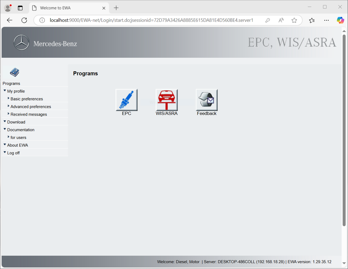 MERCEDES EPC 11.2018 + WIS ASRA 10.2020